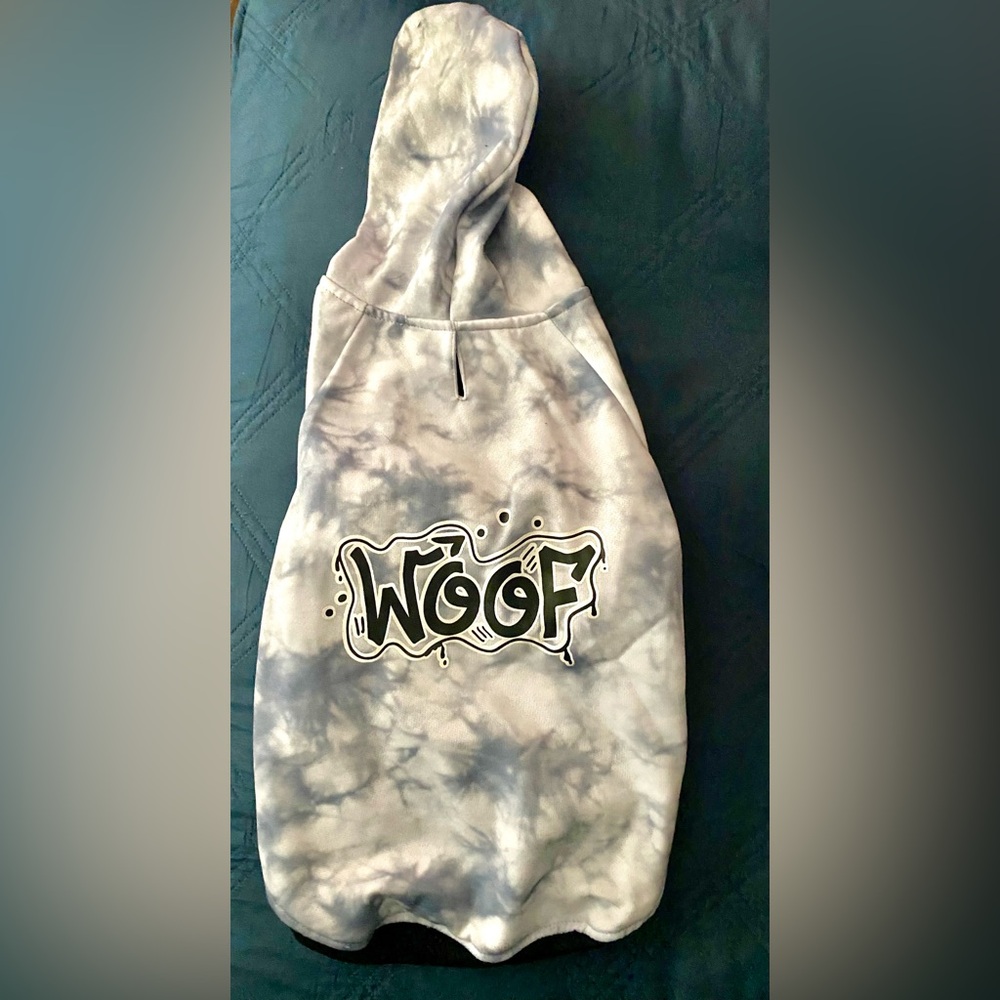 BRAND NEW!!! Dog Hoodie Tie-Dye